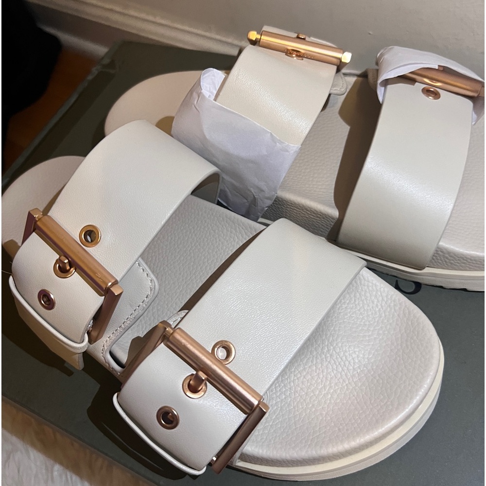 All Saints Sian Leather Sandal / never worn new comes with box